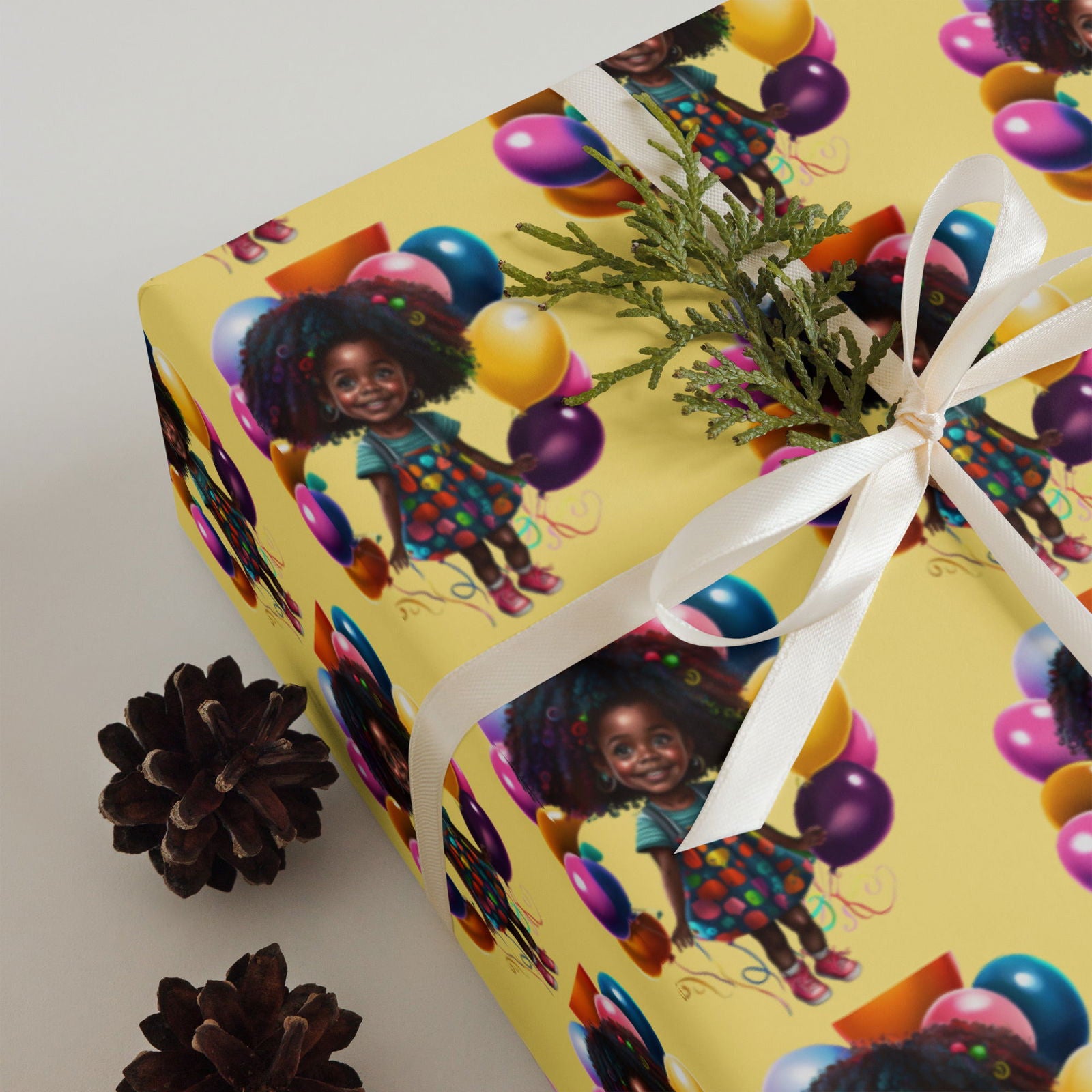 Happy Birthday Wrapping paper sheets - ShopEbonyMonique