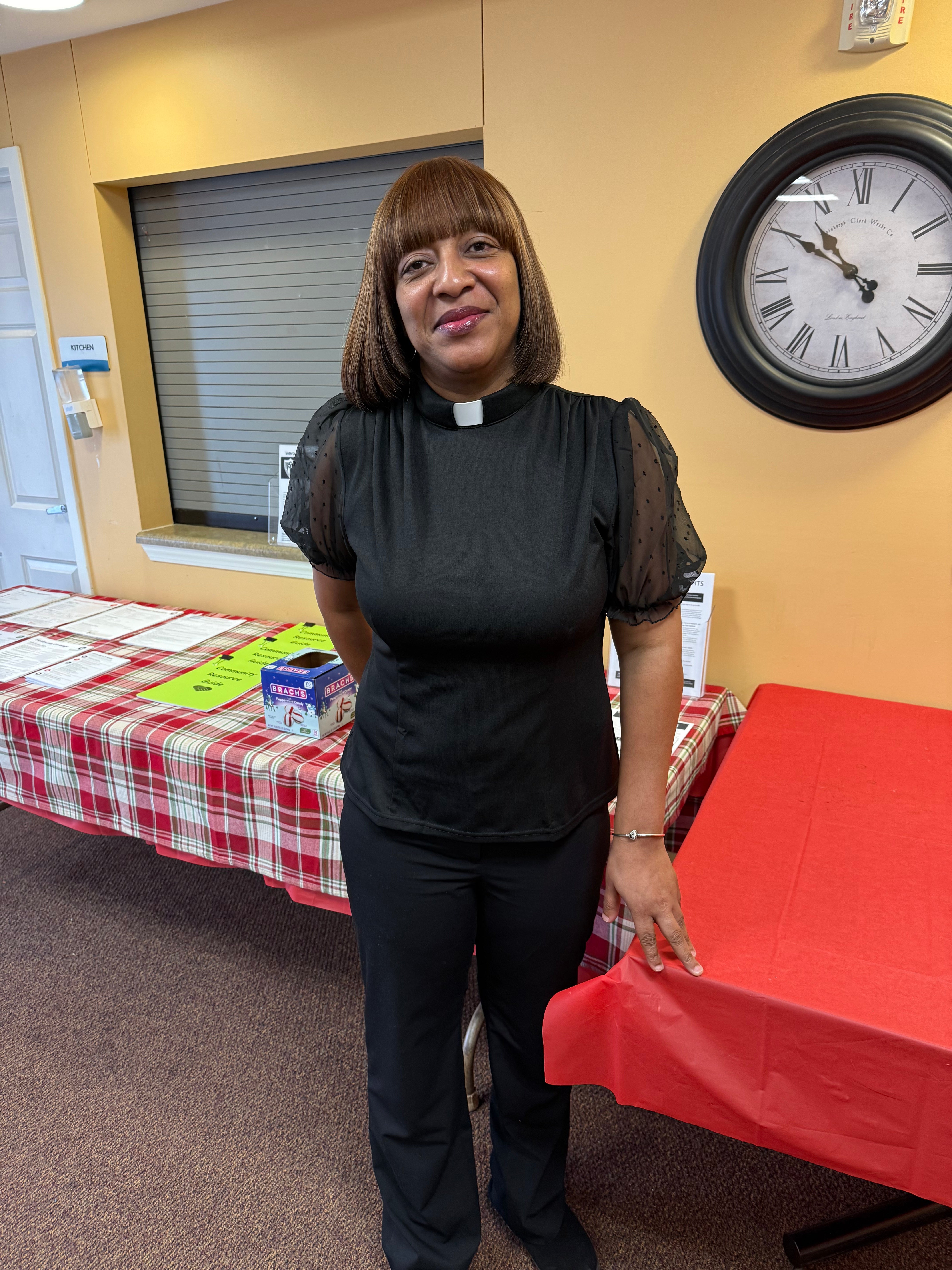 Collar Clergy Blouse for Women