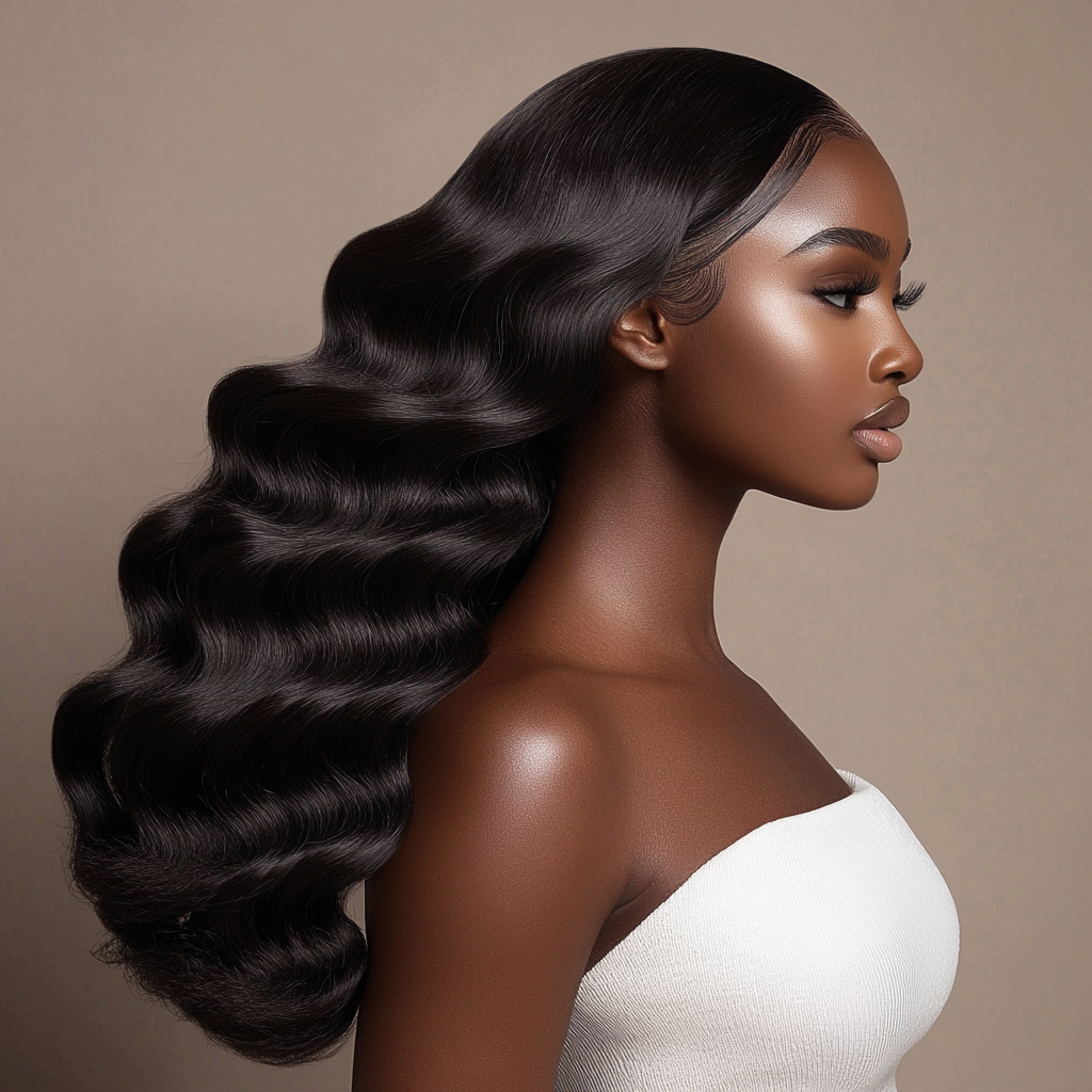 Indian Wavy Natural Black I-Tip - ShopEbonyMonique