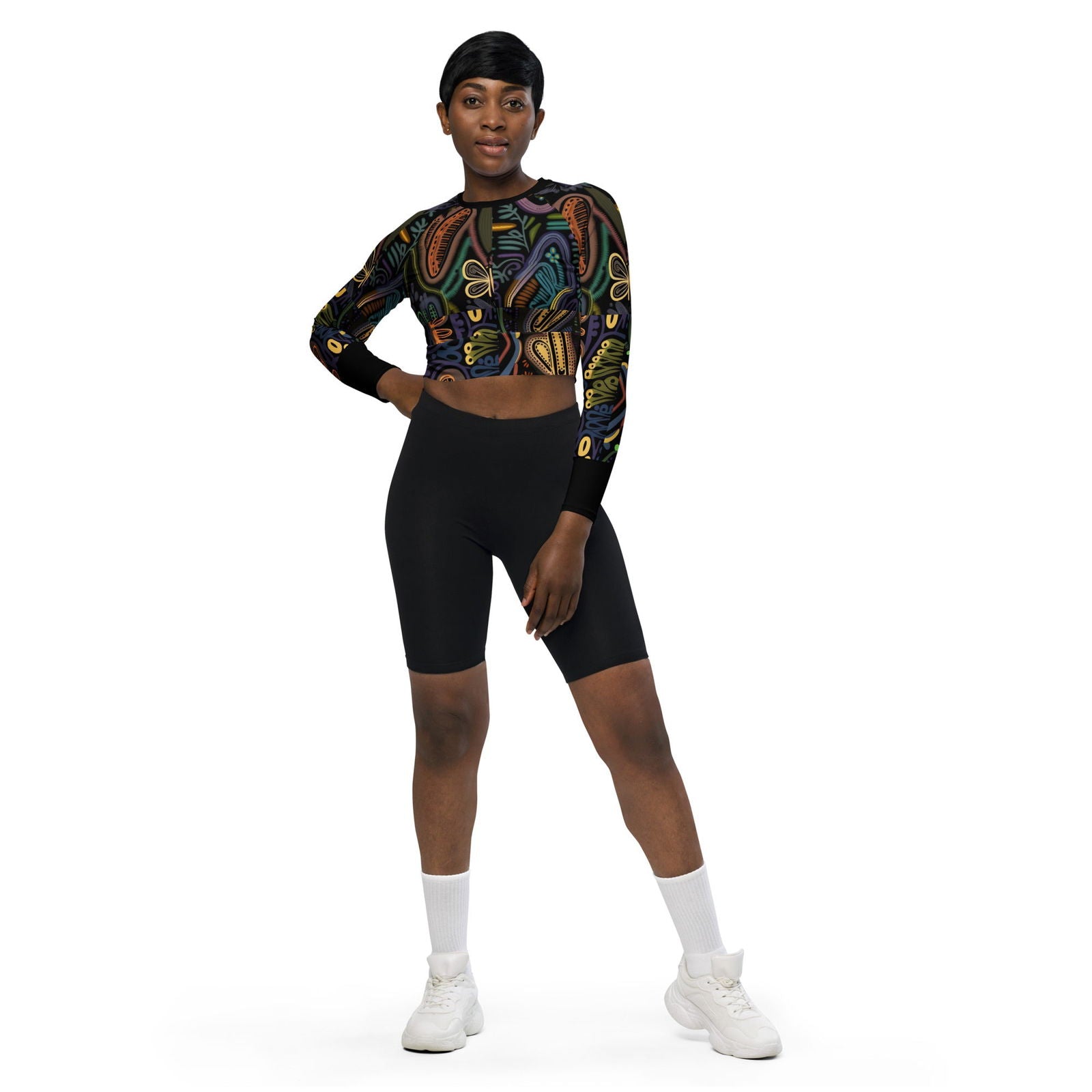 Jungle Recycled Crop Top - ShopEbonyMonique