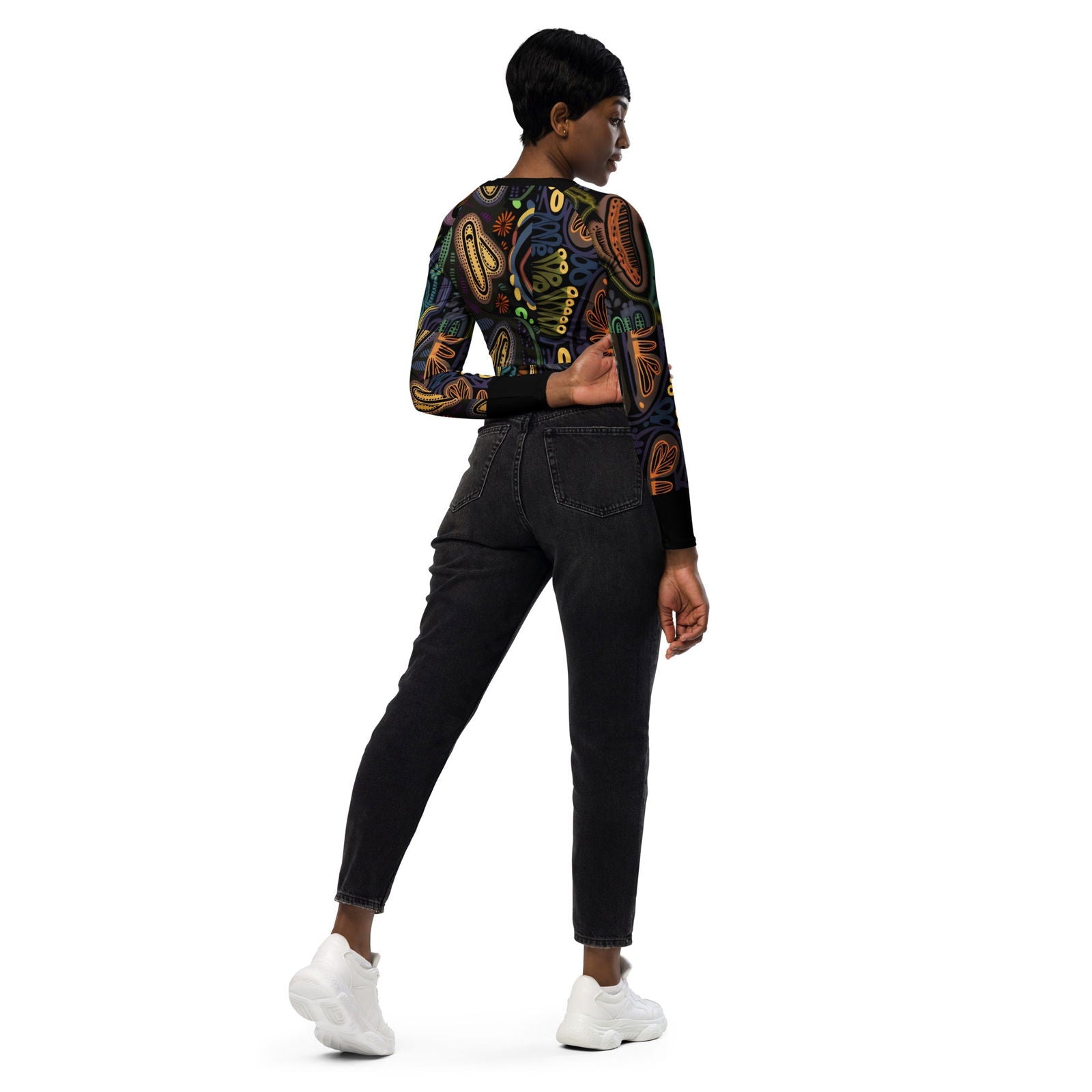 Jungle Recycled Crop Top - ShopEbonyMonique