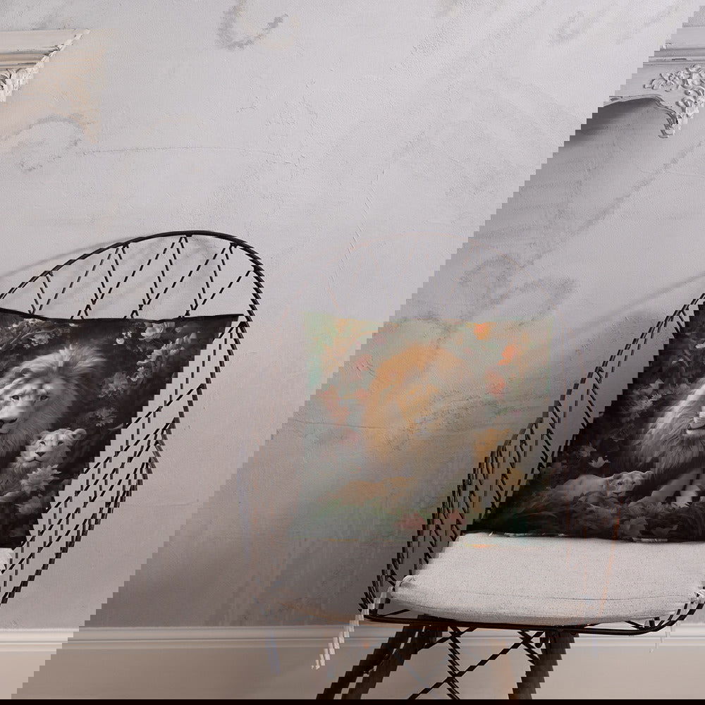 Lion Basic Pillow - ShopEbonyMonique