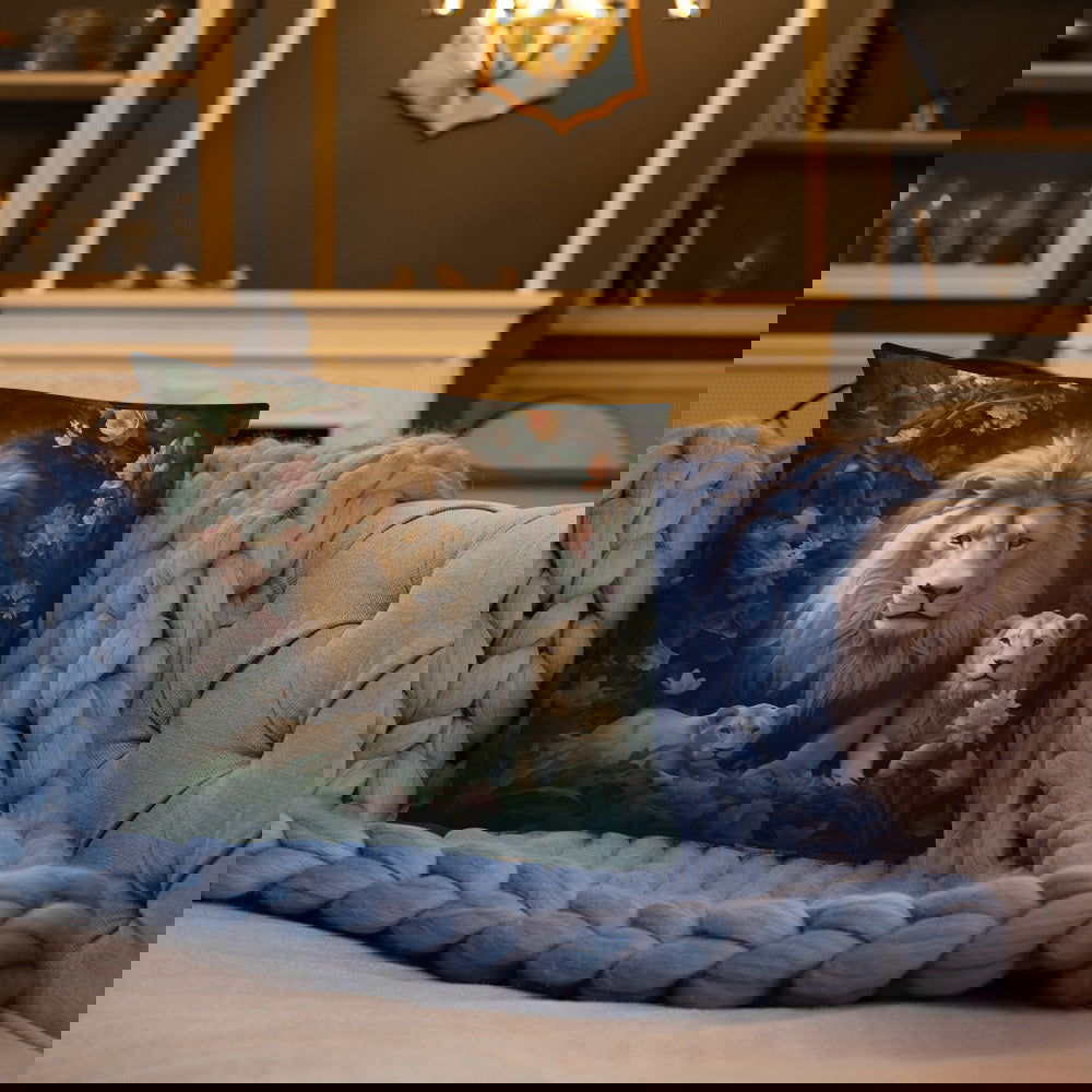 Lion Basic Pillow - ShopEbonyMonique