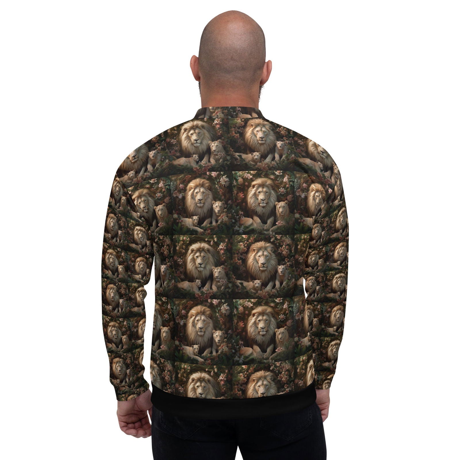 Lion Unisex Bomber Jacket - ShopEbonyMonique