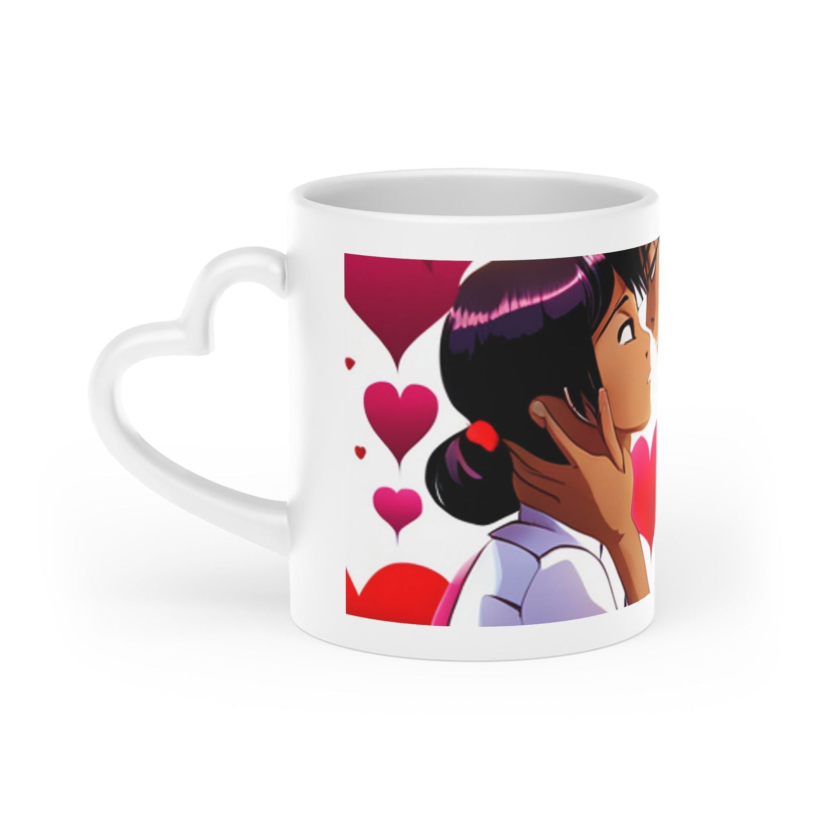 Love Heart-Shaped Mug - ShopEbonyMonique