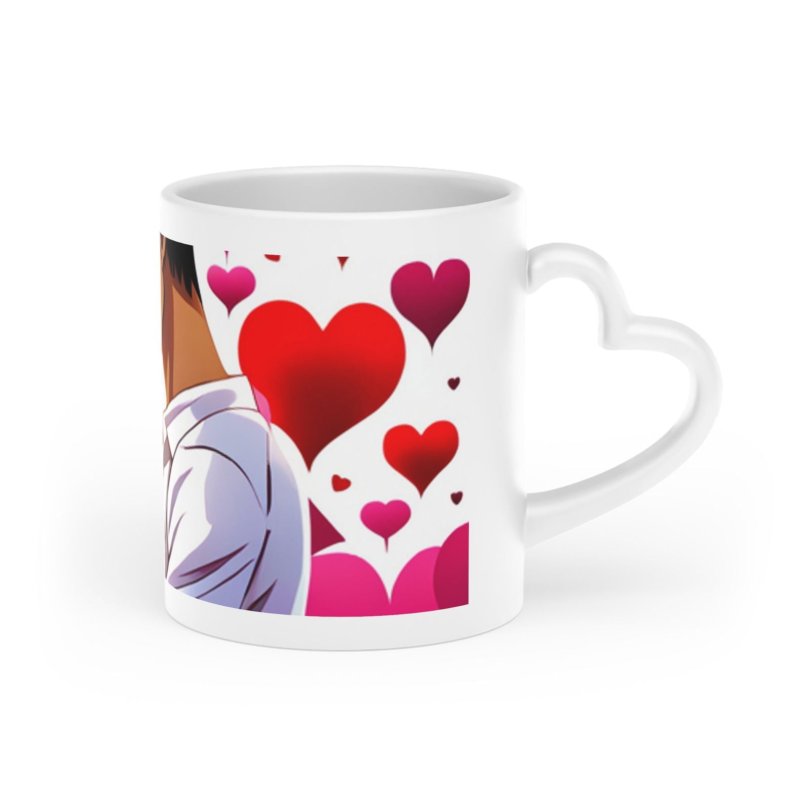 Love Heart-Shaped Mug - ShopEbonyMonique