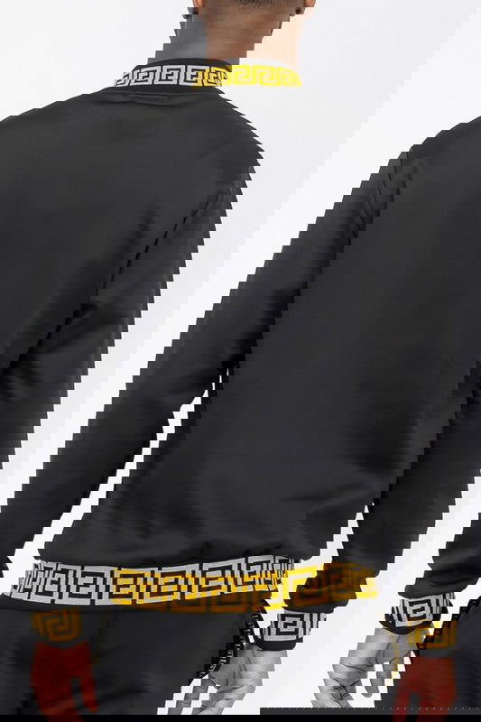 Mens Black and Gold Track Suit - ShopEbonyMonique