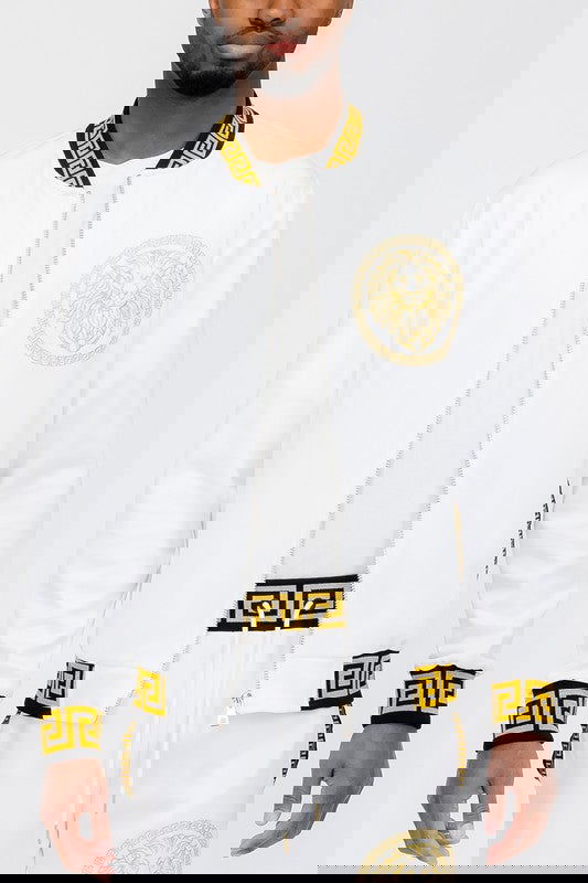 Mens Black and Gold Track Suit - ShopEbonyMonique