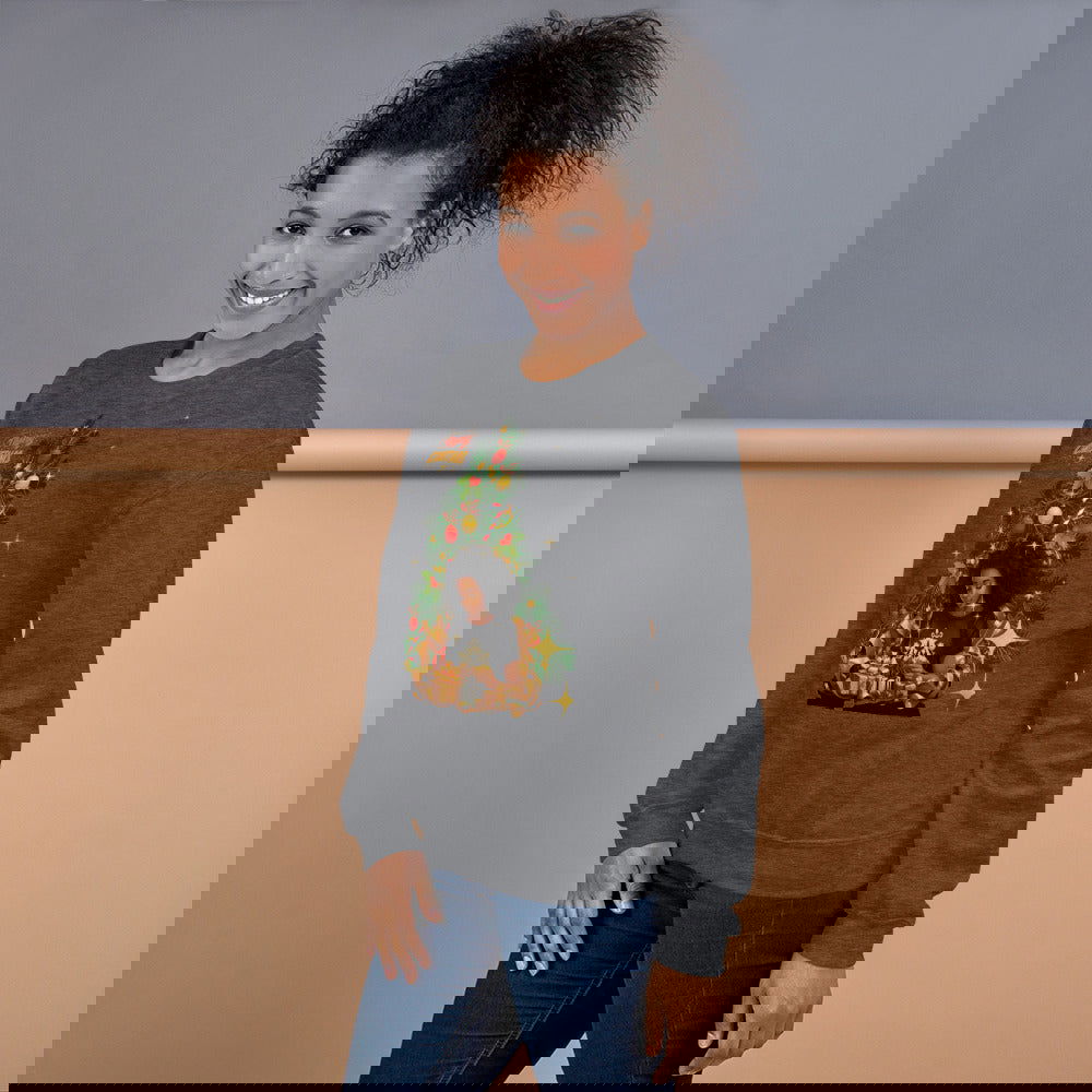 Merry Christmas Lady Sweatshirt - ShopEbonyMonique