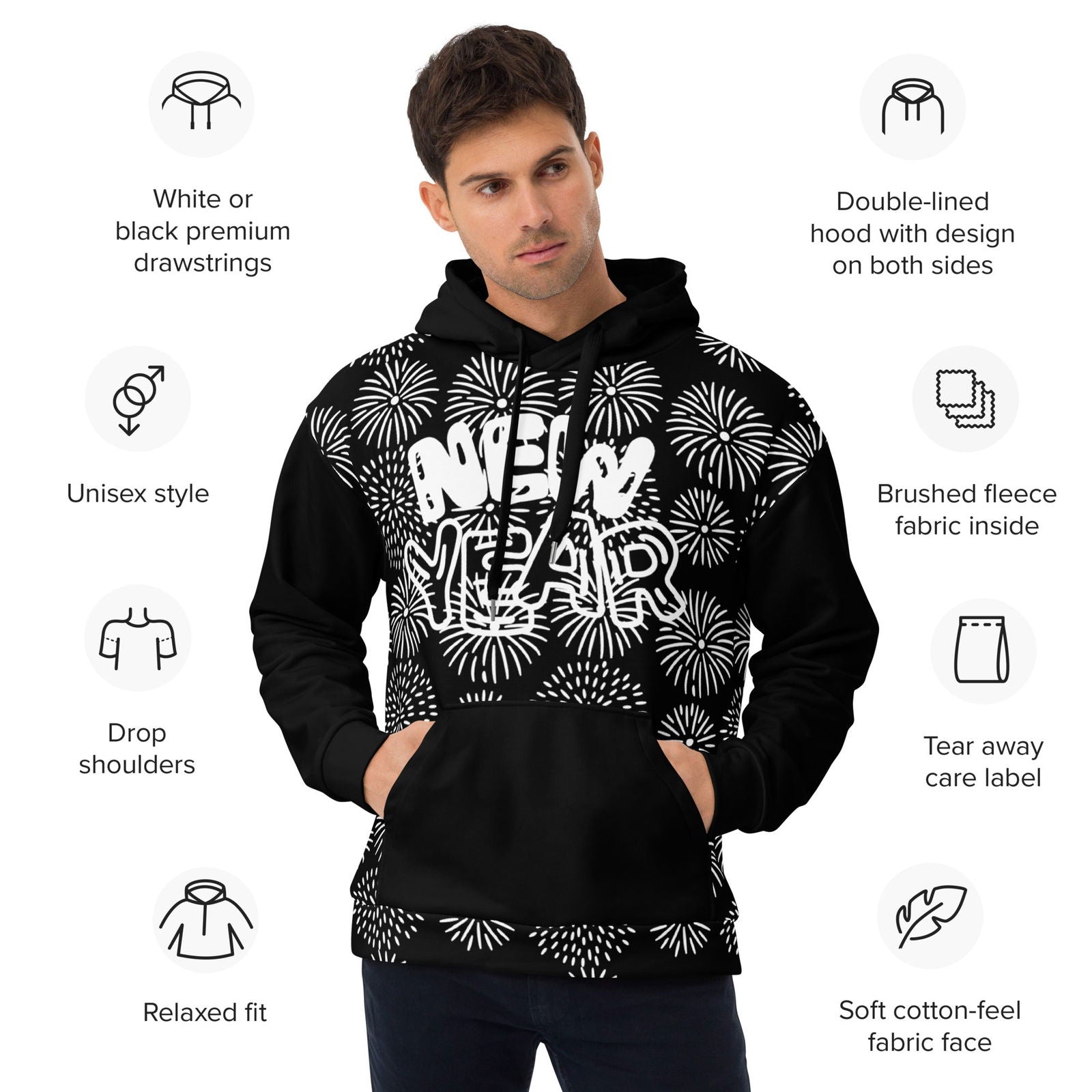 New Years Unisex Hoodie - ShopEbonyMonique