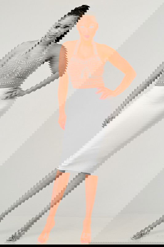 PEARL MIDI DRESS - ShopEbonyMonique