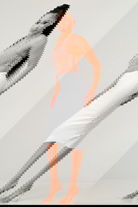 PEARL MIDI DRESS - ShopEbonyMonique