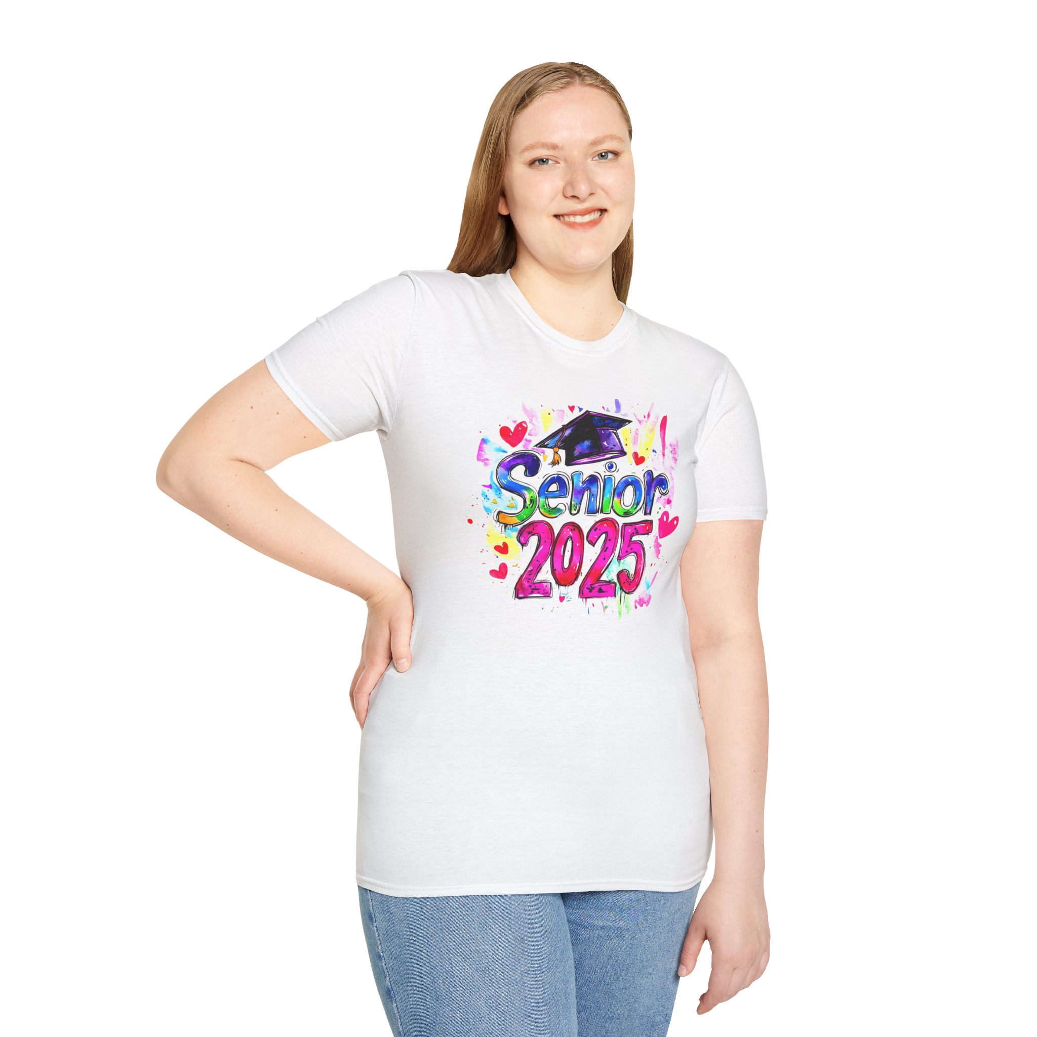 Senior 2025 Unisex Softstyle T-Shirt - Celebrate Graduation