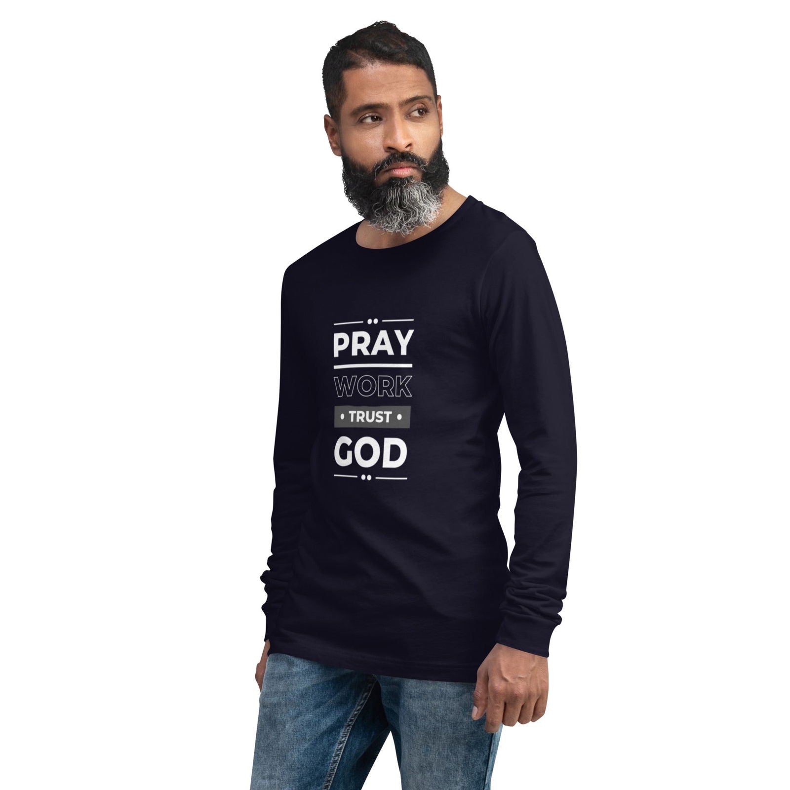 Pray Unisex Long Sleeve Tee - ShopEbonyMonique