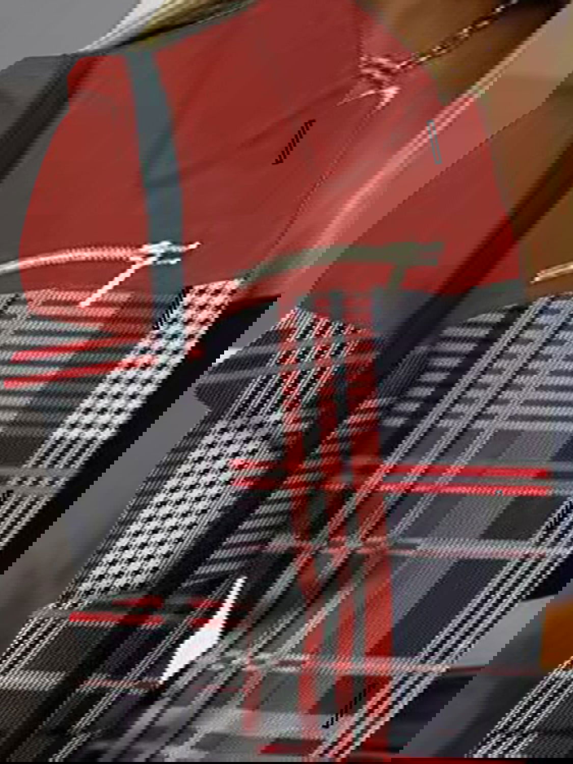 Printed Button Up Zip Detail Shacket - ShopEbonyMonique