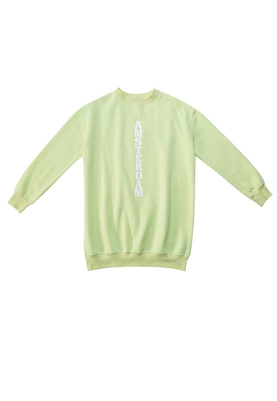 Printed Oversized Live-In Sweatshirt - ShopEbonyMonique