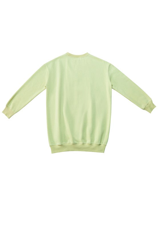 Printed Oversized Live-In Sweatshirt - ShopEbonyMonique