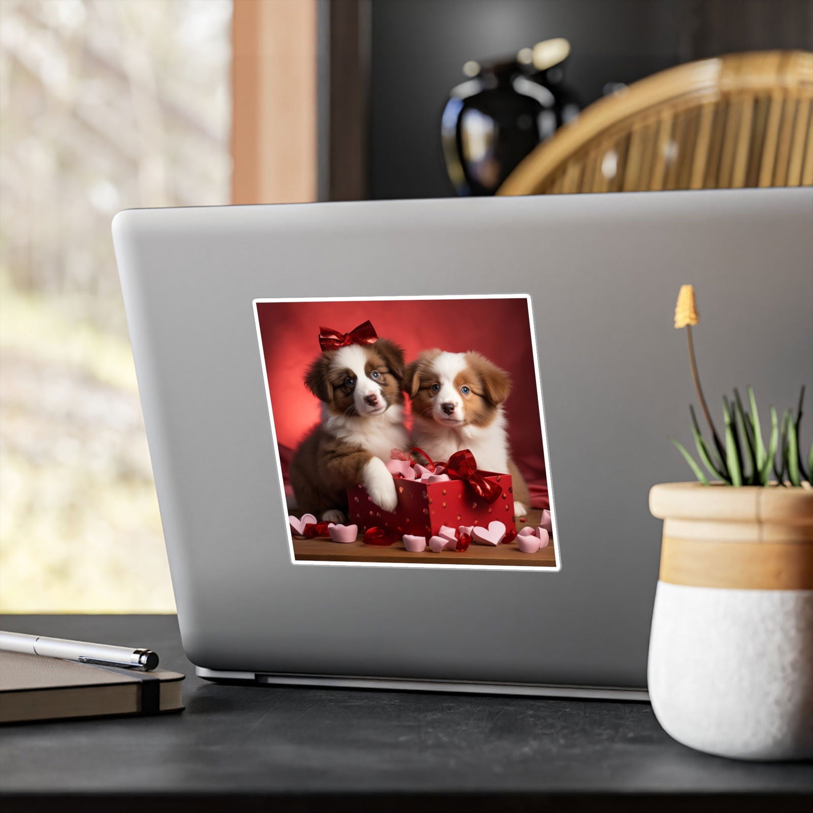 Puppy Kiss-Cut Vinyl Decals - ShopEbonyMonique