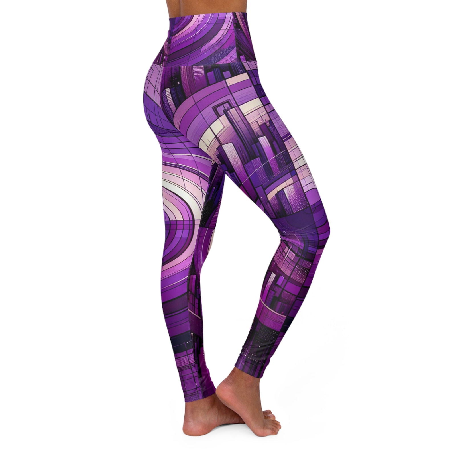Purple Love - Leggings - ShopEbonyMonique