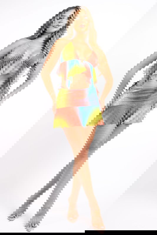 Ruffled 3 Pieces Set - ShopEbonyMonique