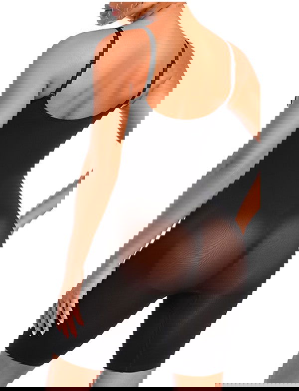 Seamless Sculpt Mid Thigh Bodysuit - ShopEbonyMonique