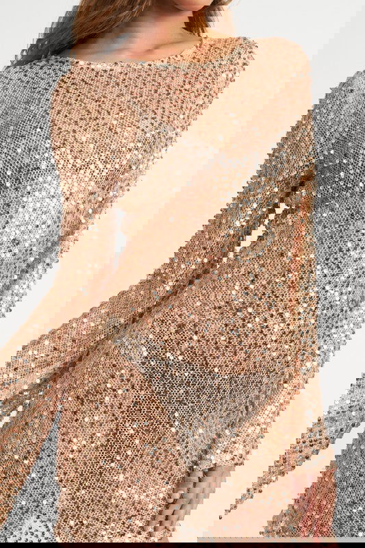 Sequins Bell Dress - ShopEbonyMonique