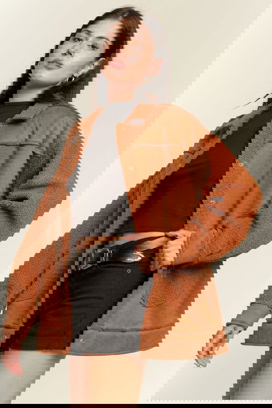 Sherpa Soft Coat - ShopEbonyMonique