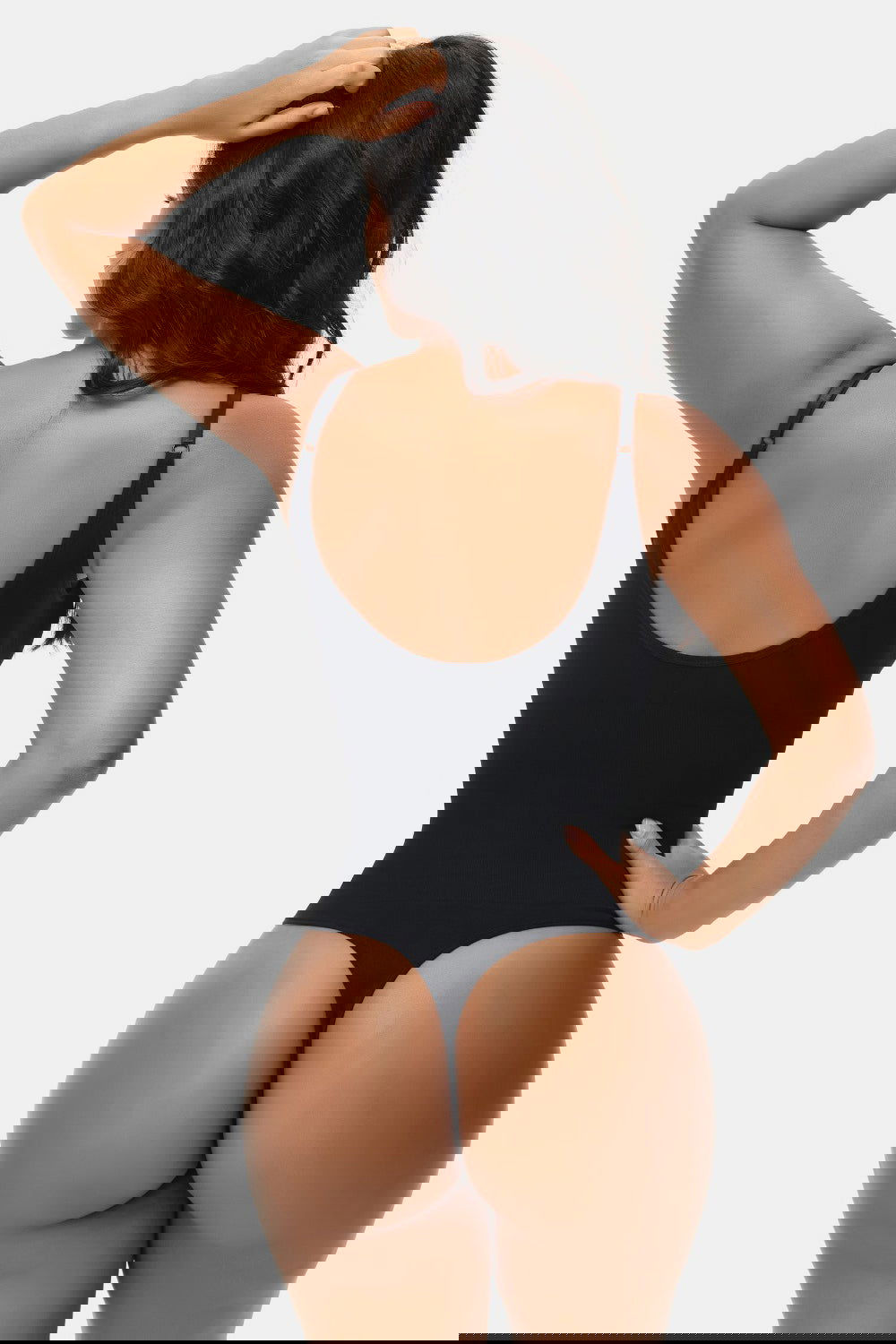 Spaghetti Strap Tummy Control Bodysuit - ShopEbonyMonique