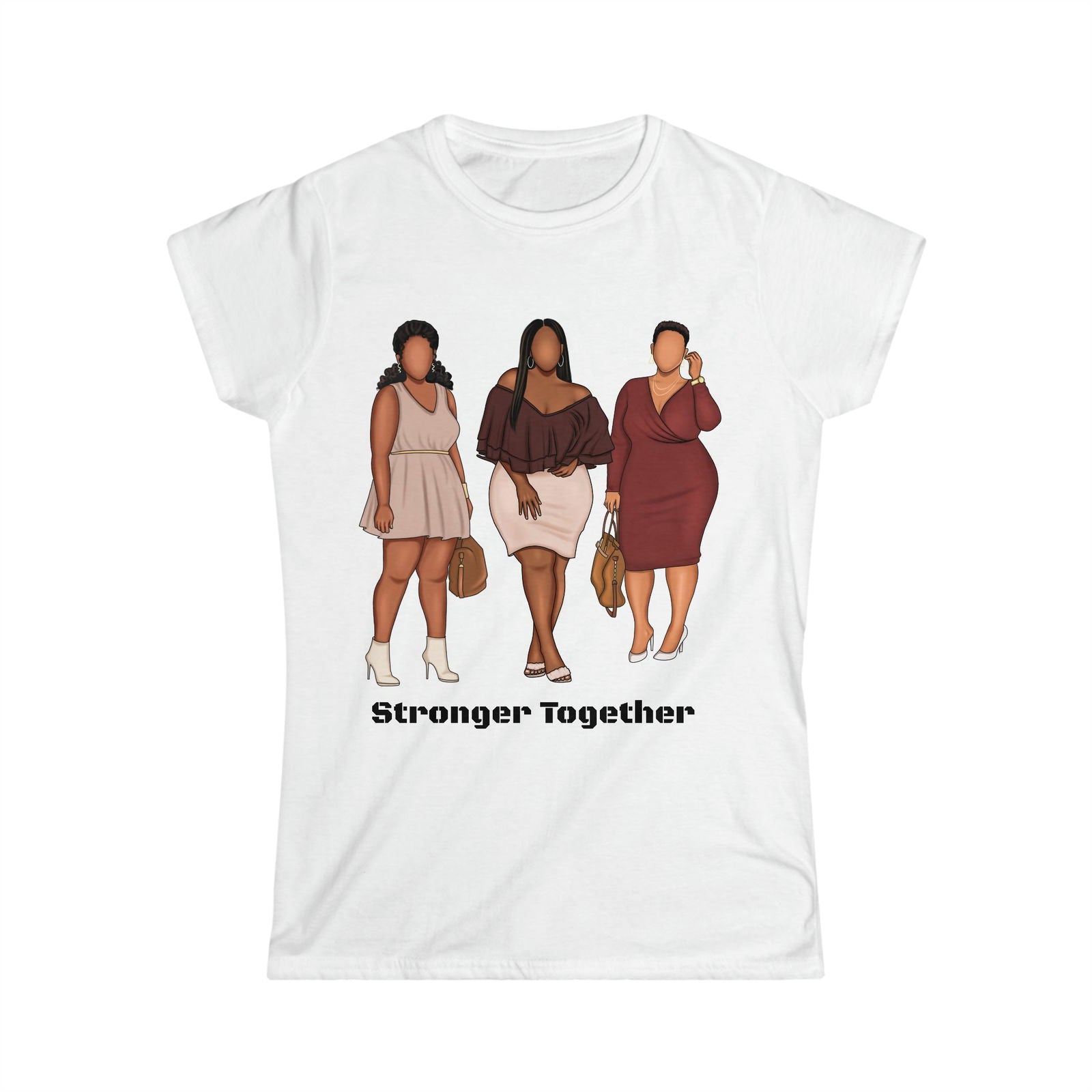Stronger Together Women Tee - ShopEbonyMonique