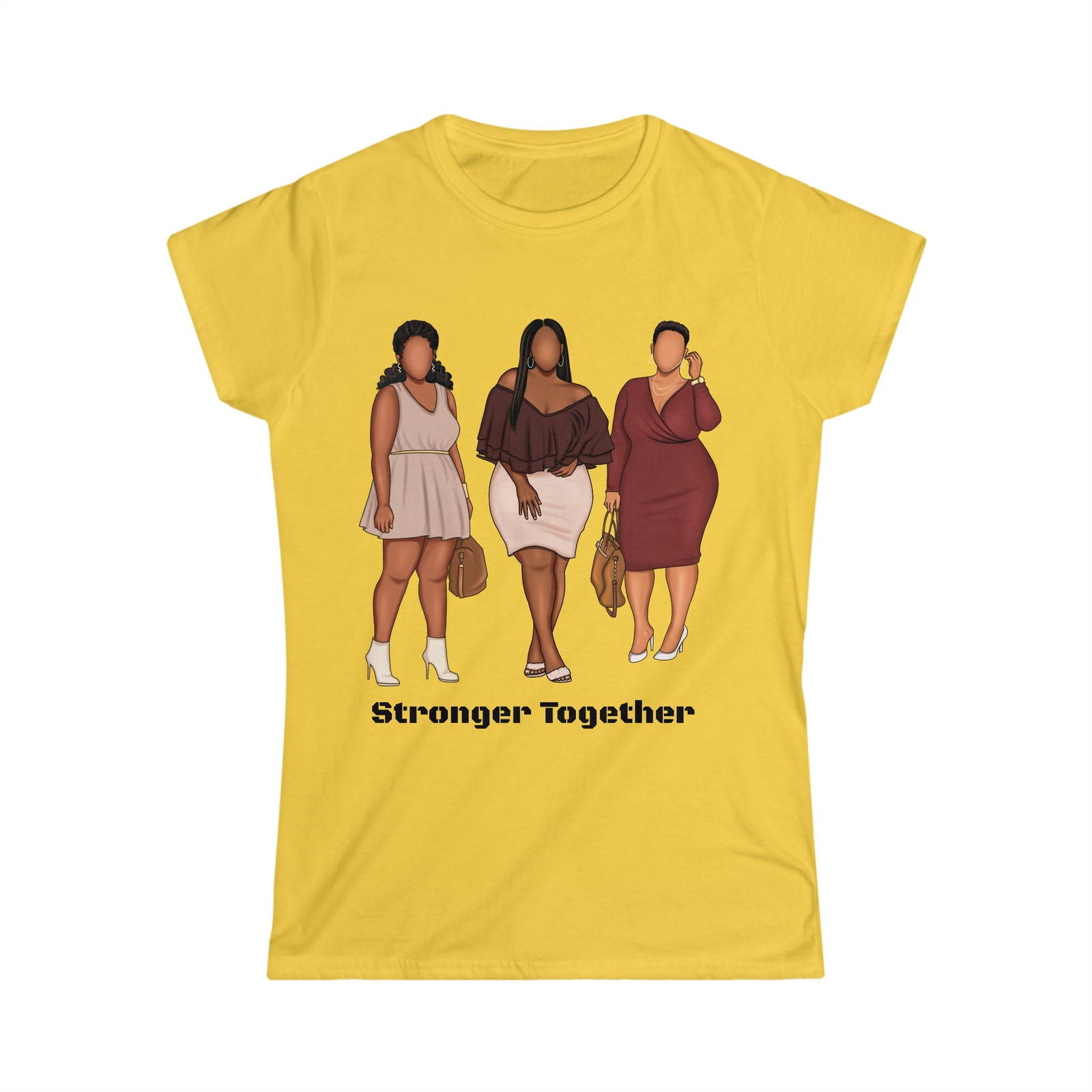 Stronger Together Women Tee - ShopEbonyMonique