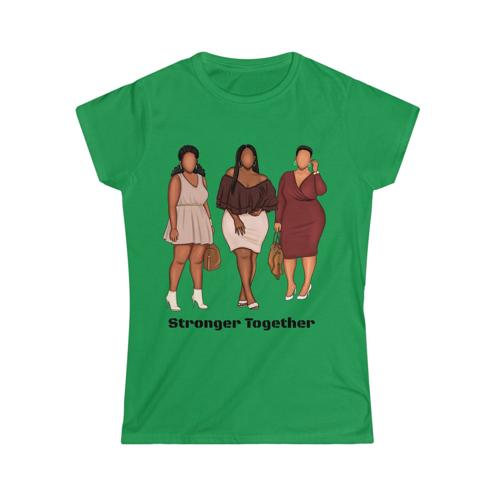 Stronger Together Women Tee - ShopEbonyMonique