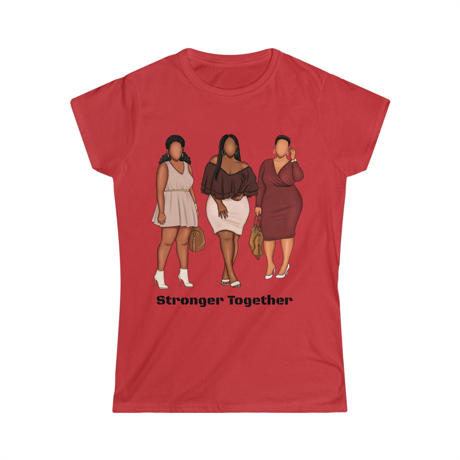 Stronger Together Women Tee - ShopEbonyMonique