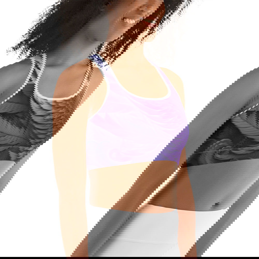 Swan Sports bra - ShopEbonyMonique