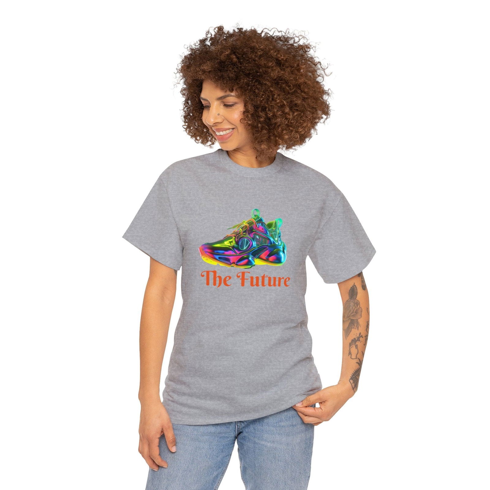 The Future Unisex Heavy Cotton Tee - ShopEbonyMonique