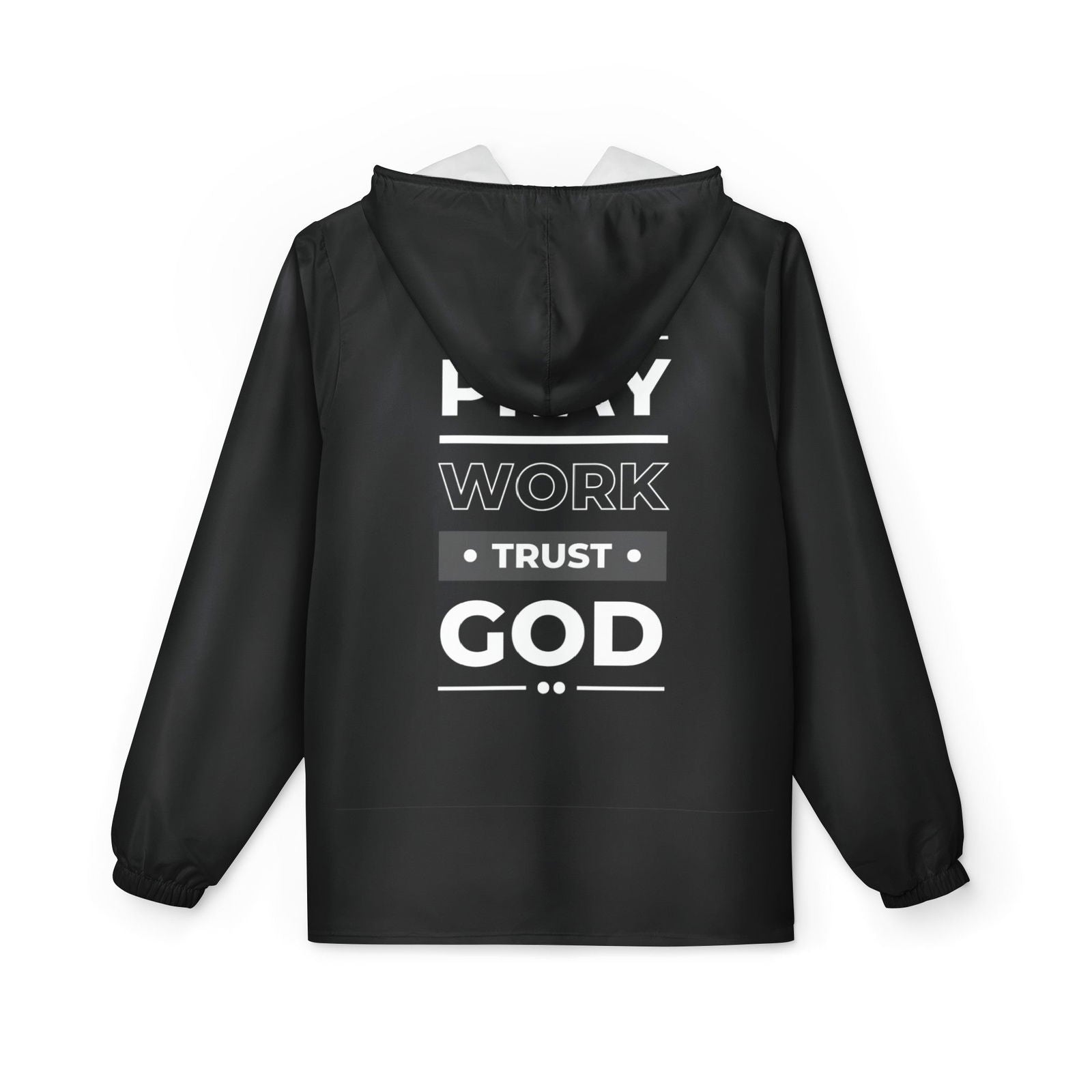 Trust God Windbreaker Jacket - ShopEbonyMonique