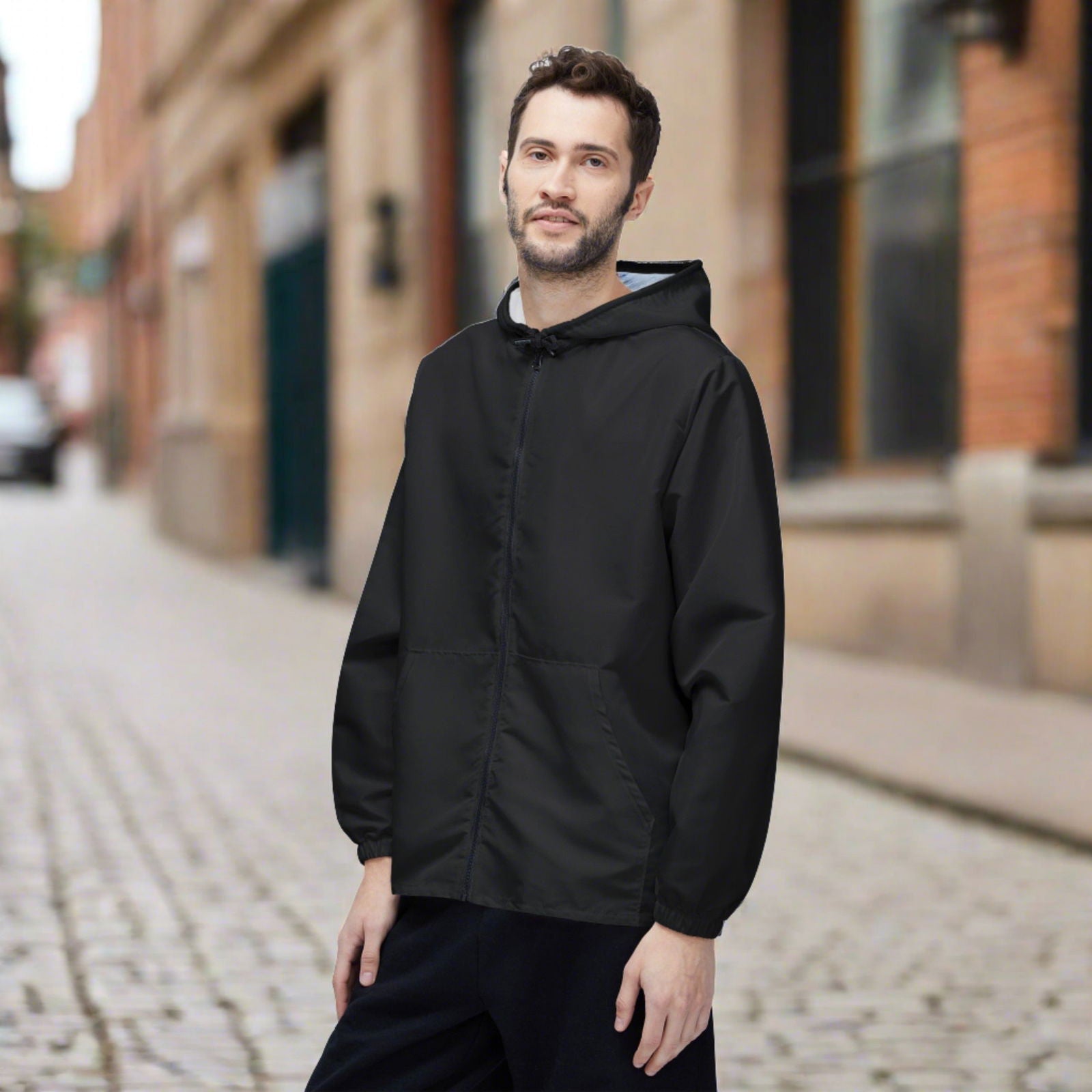 Trust God Windbreaker Jacket - ShopEbonyMonique