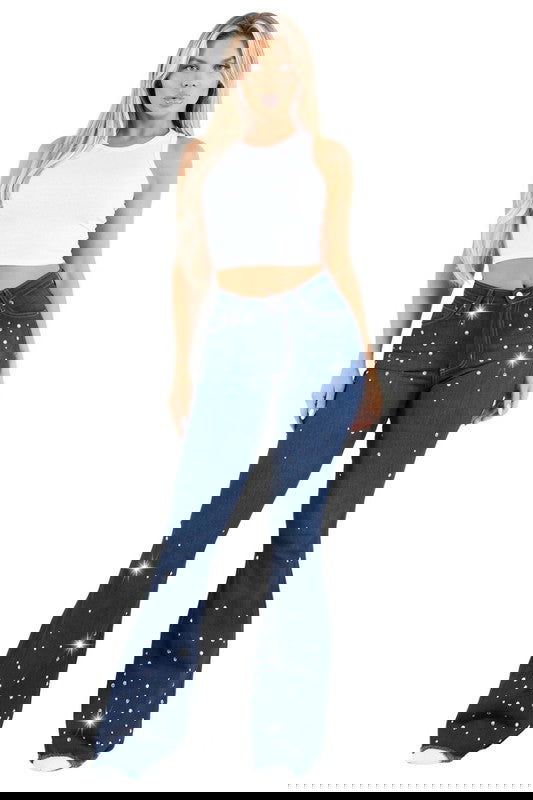 Vegas Glam Bell Bottom - ShopEbonyMonique