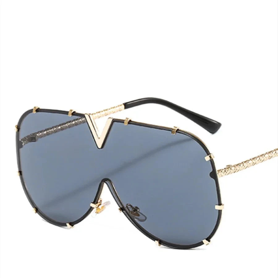 Vintage Metal Frame RetroSun Glasses - ShopEbonyMonique