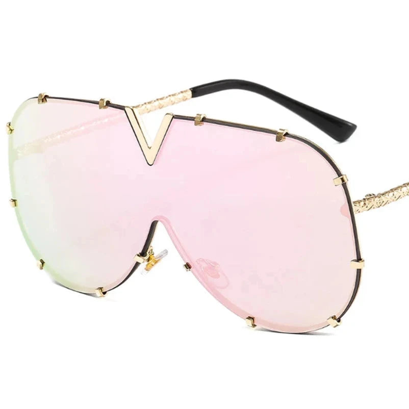 Vintage Metal Frame RetroSun Glasses - ShopEbonyMonique