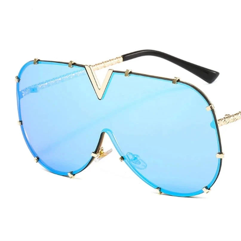 Vintage Metal Frame RetroSun Glasses - ShopEbonyMonique