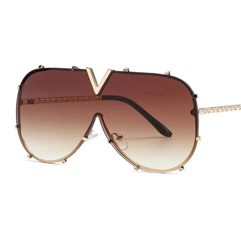 Vintage Metal Frame RetroSun Glasses - ShopEbonyMonique