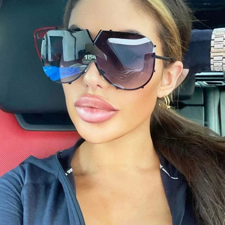 Vintage Metal Frame RetroSun Glasses - ShopEbonyMonique