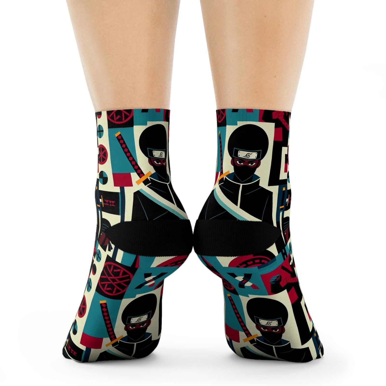 Warrior - Crew Socks - ShopEbonyMonique