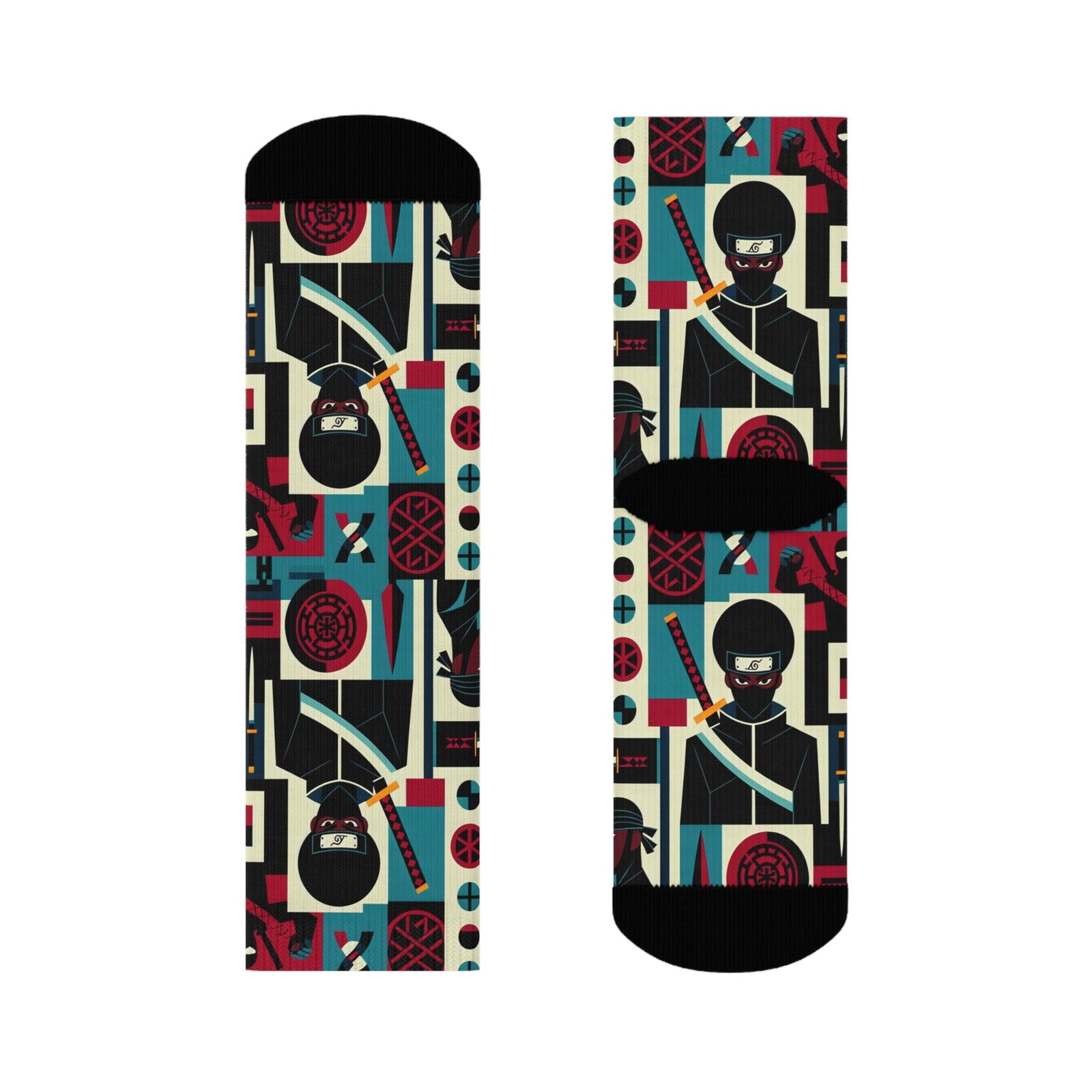 Warrior - Crew Socks - ShopEbonyMonique