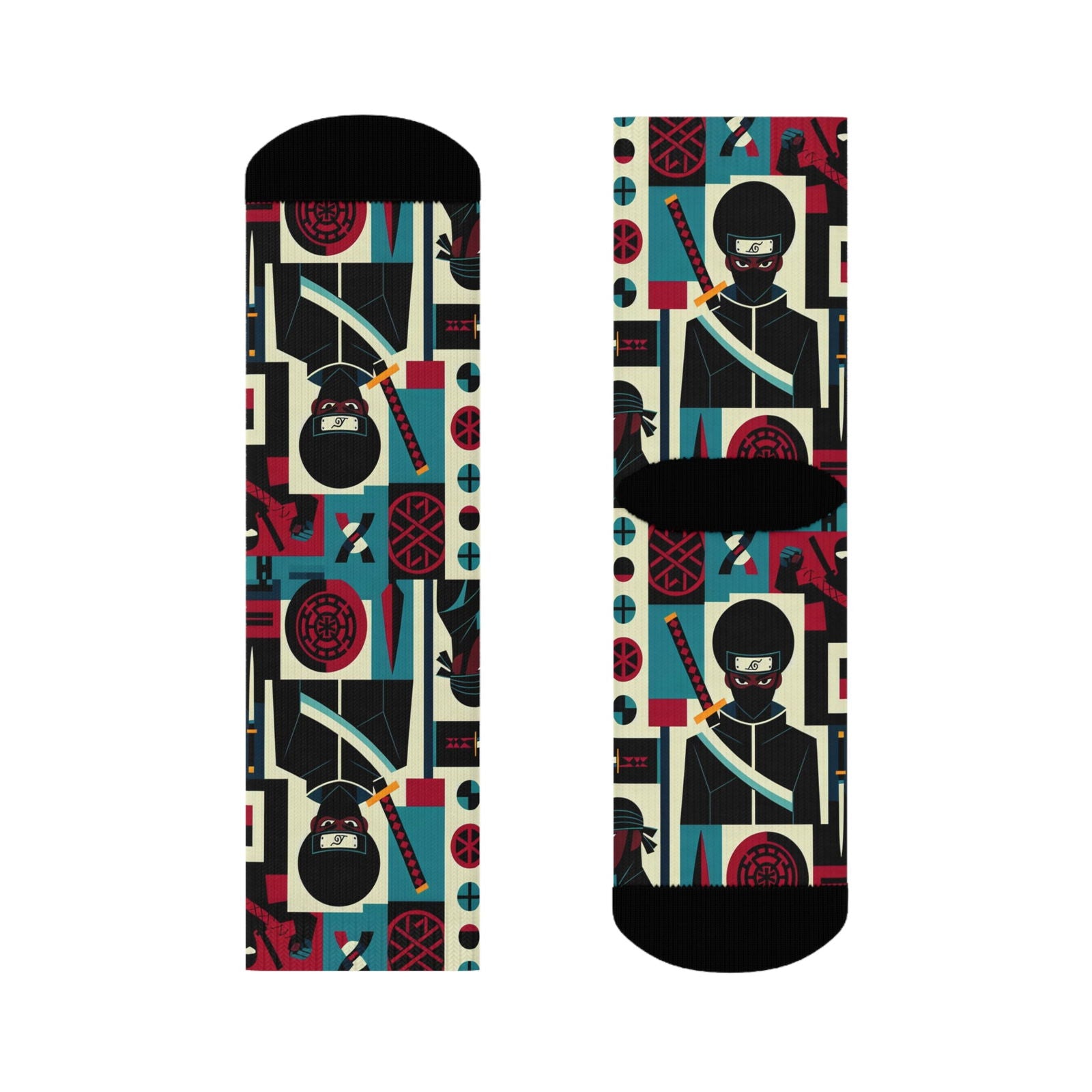 Warrior - Crew Socks - ShopEbonyMonique