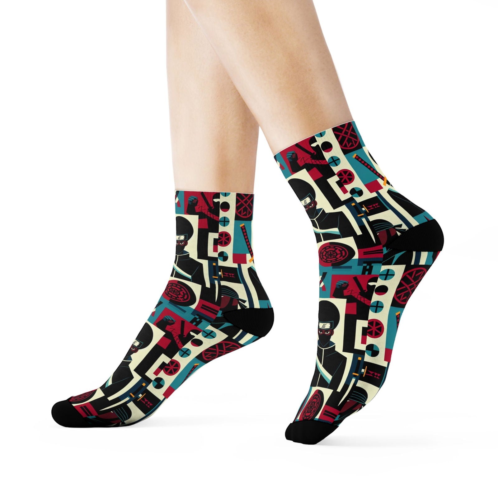 Warrior - Crew Socks - ShopEbonyMonique