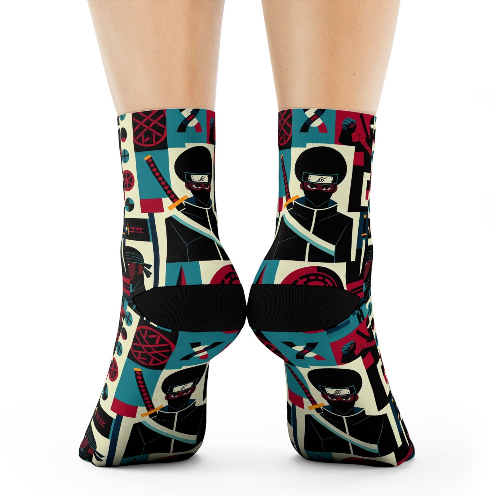 Warrior - Crew Socks - ShopEbonyMonique