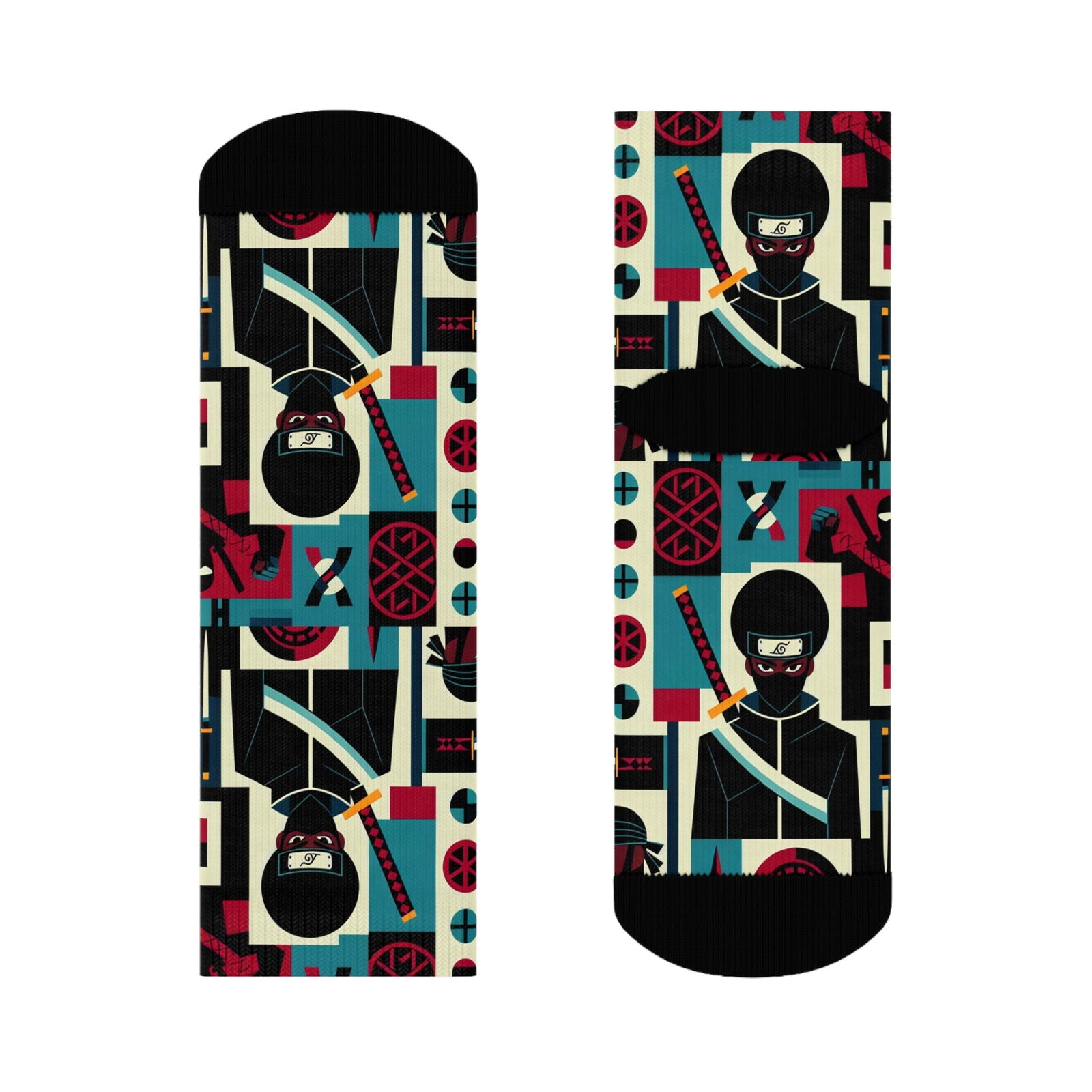 Warrior - Crew Socks - ShopEbonyMonique