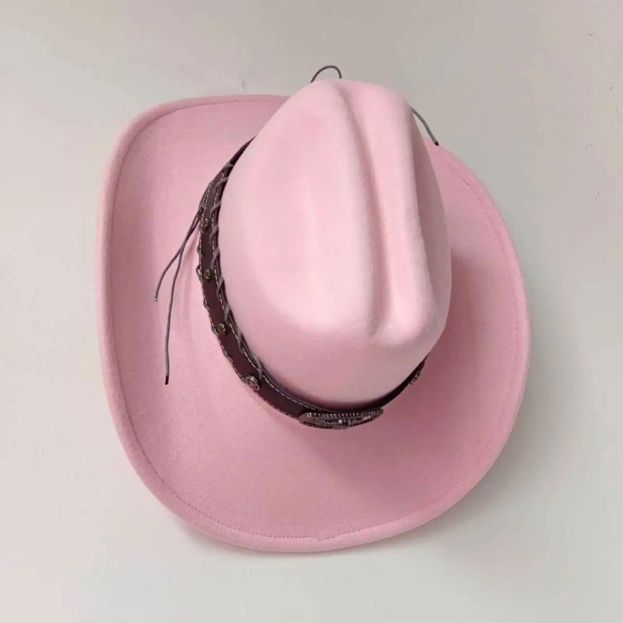 Wide Brim Western Cowboy Hat - ShopEbonyMonique