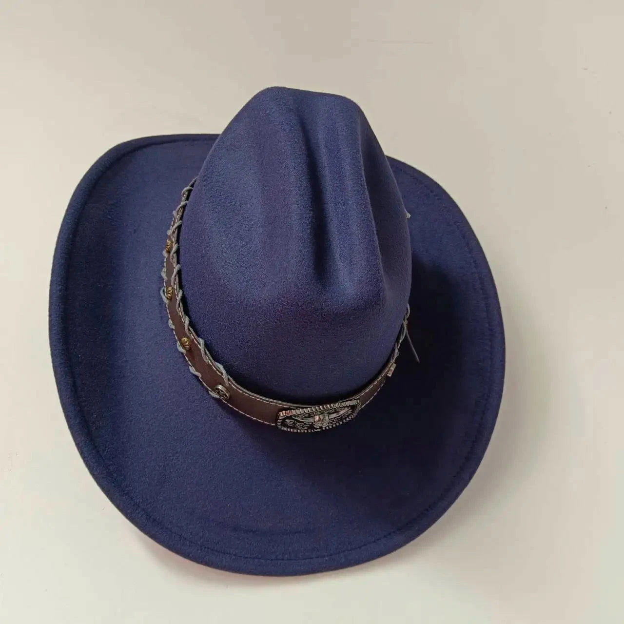 Wide Brim Western Cowboy Hat - ShopEbonyMonique